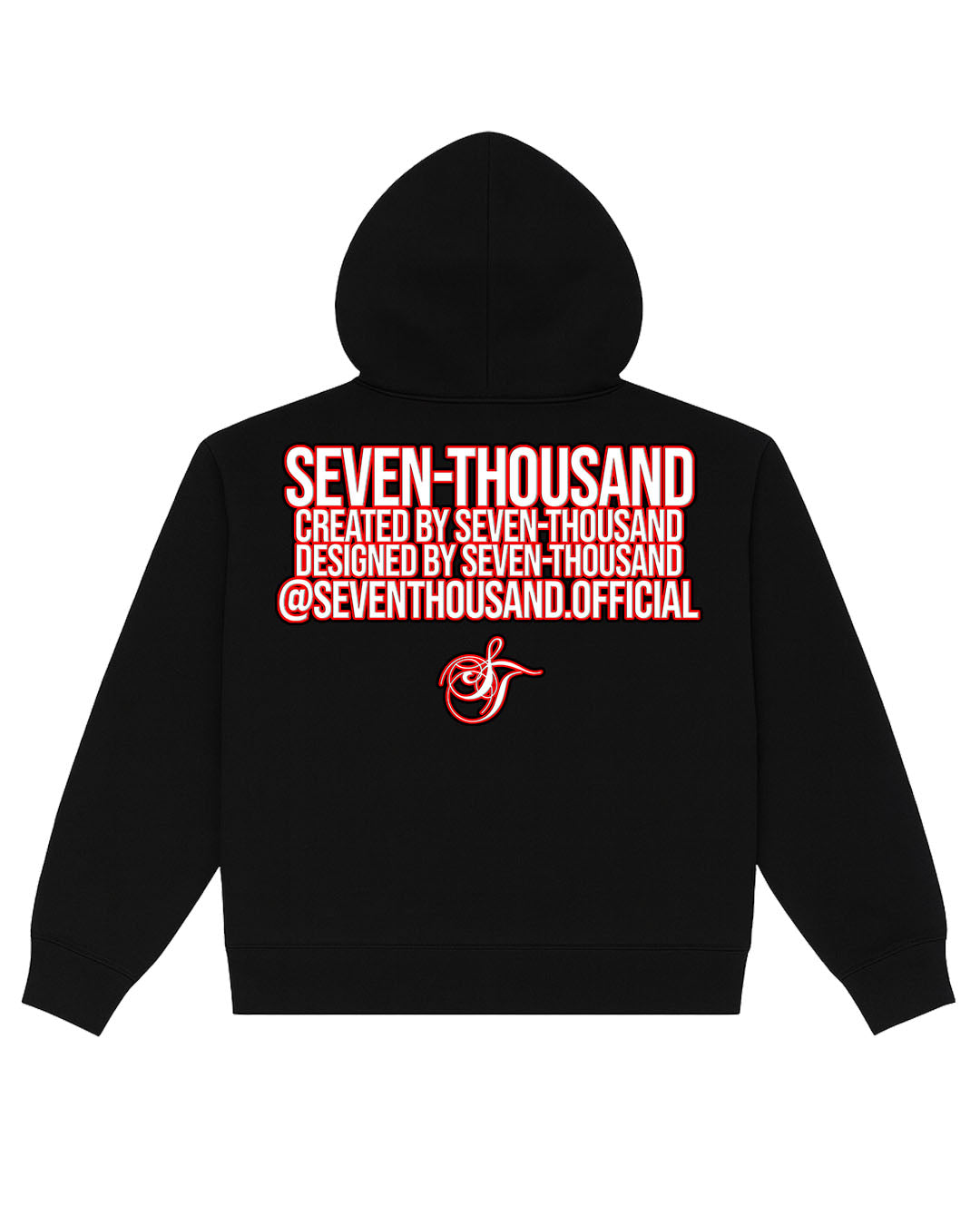 SnowRed Logo Fleece Double-Zip Hoodie