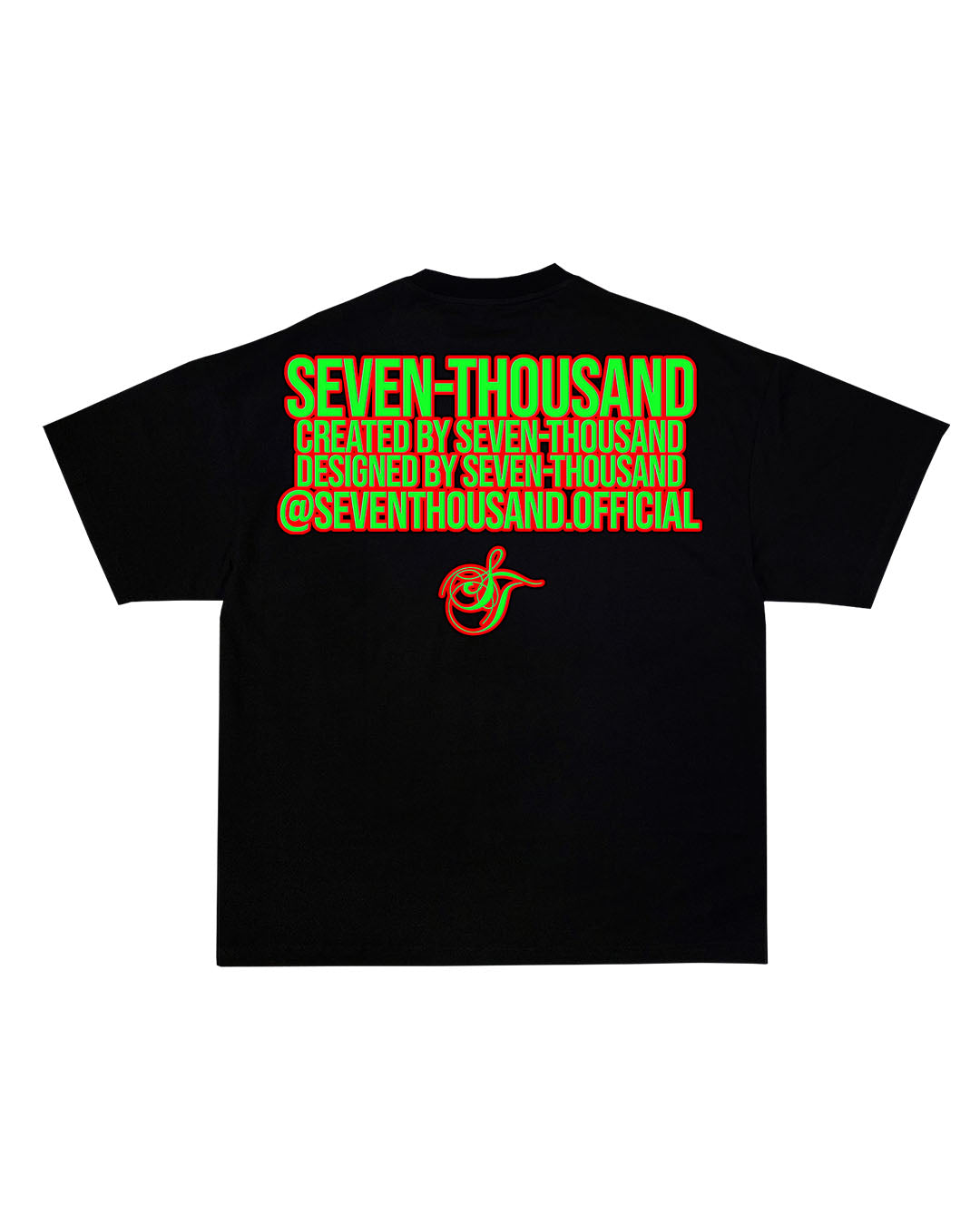 SlimeRed Logo Tee (DROPSHOULDER)