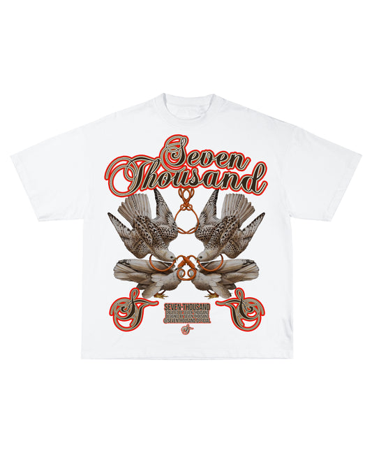 Birds Ona Wire Tee (DROP SHOULDER)