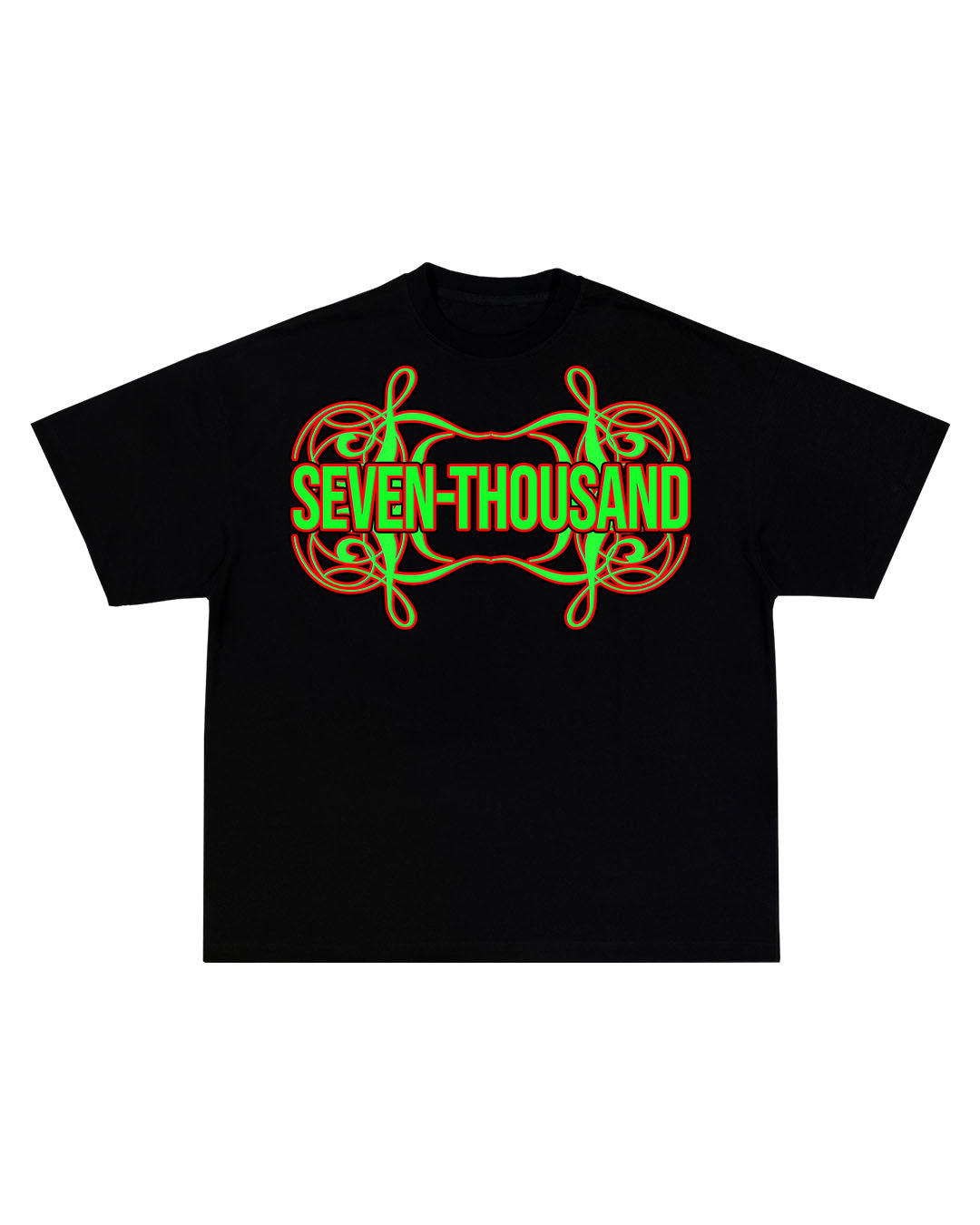 SlimeRed Logo Tee (DROPSHOULDER)