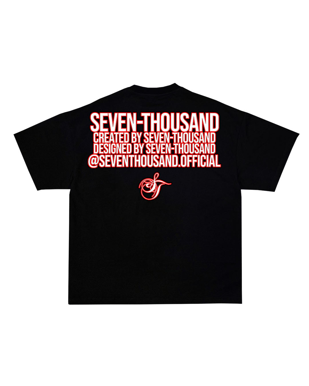 SnowRed Logo Tee (DROPSHOULDER)