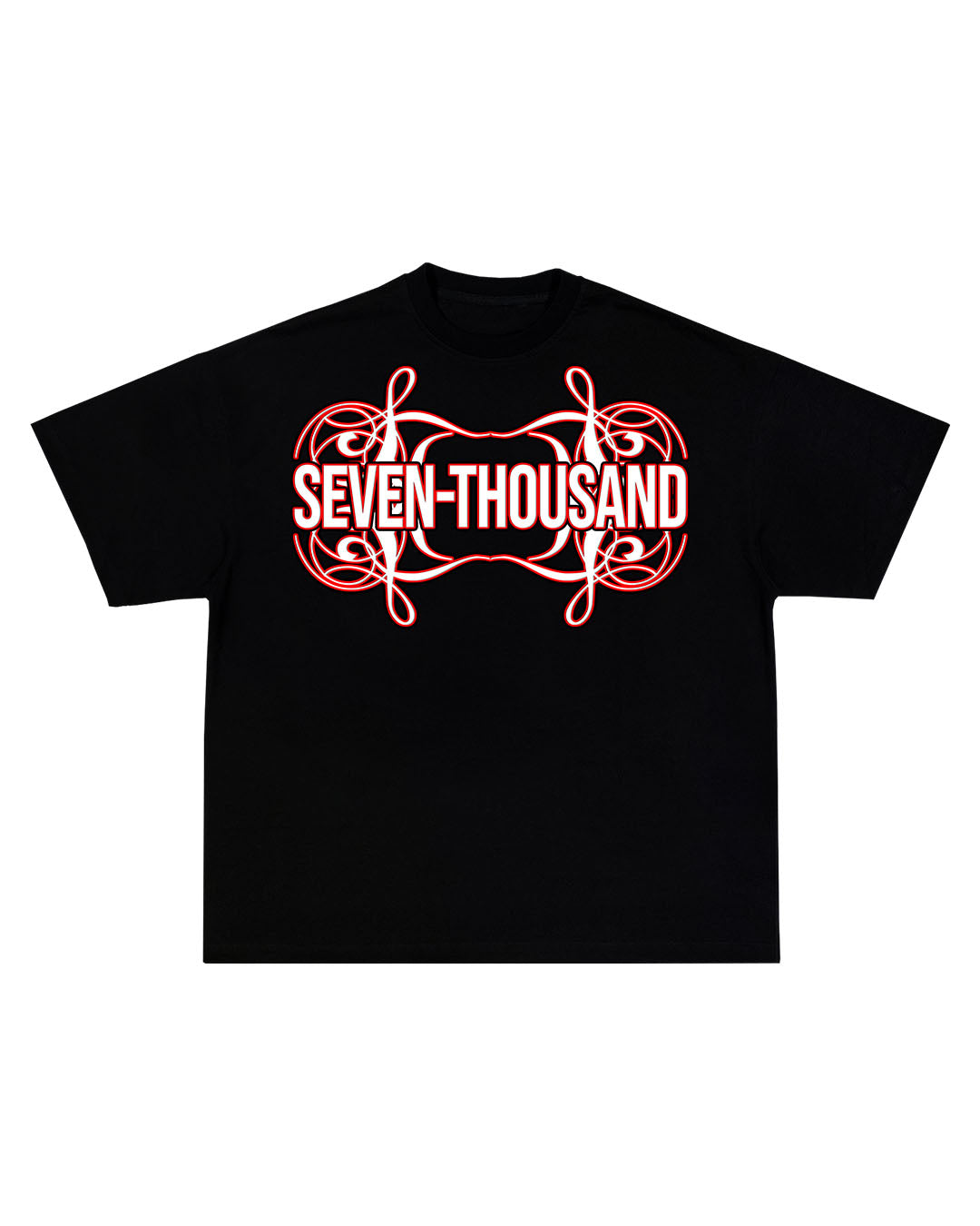 SnowRed Logo Tee (DROPSHOULDER)