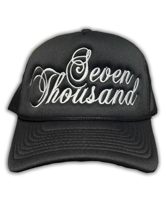 Black Trucker hat