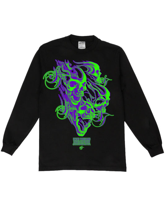 Slime Flamer Skull Long Sleeve