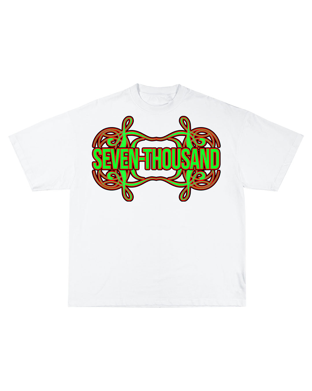 SlimeRed Logo Tee (DROPSHOULDER)