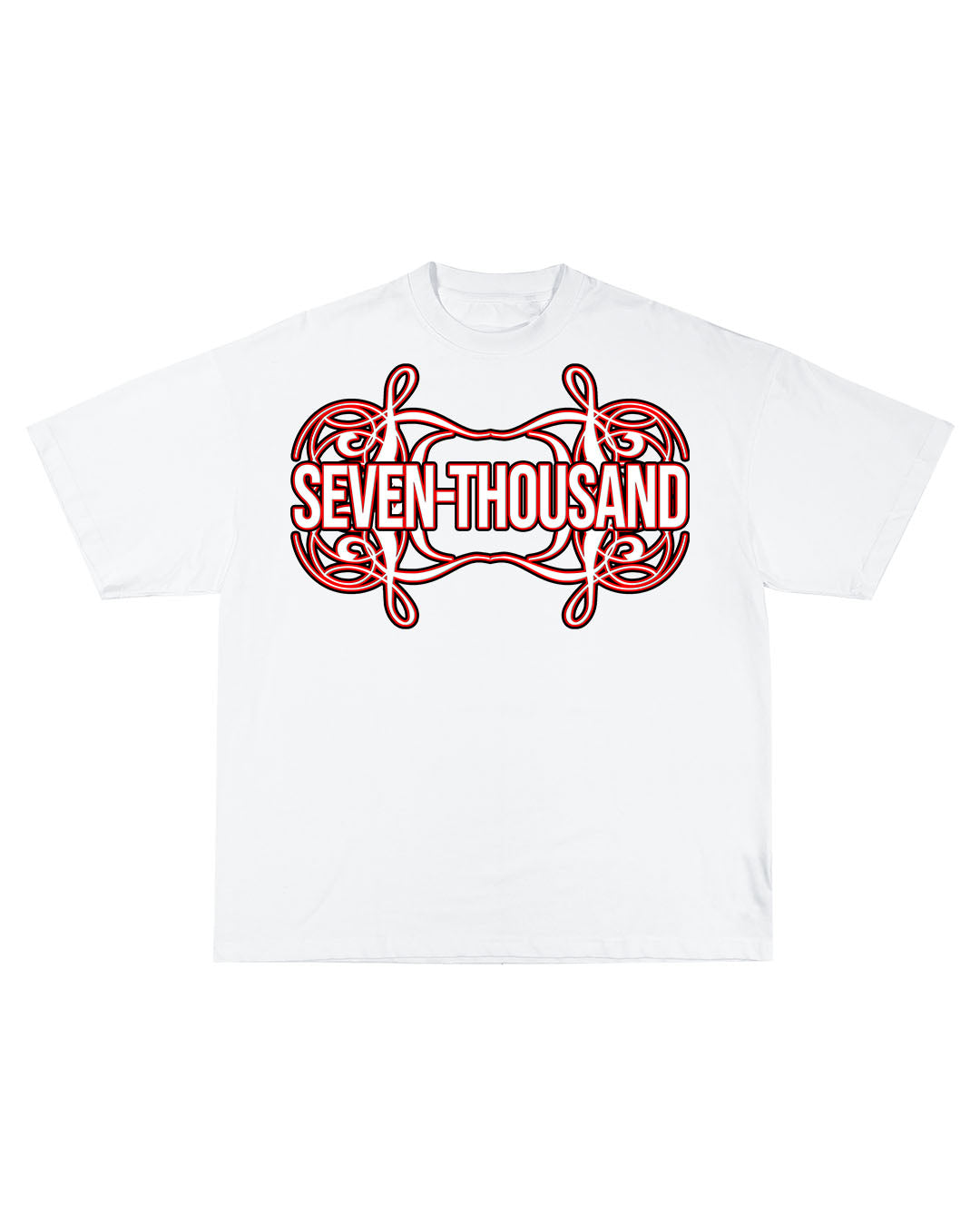 SnowRed Logo Tee (DROPSHOULDER)