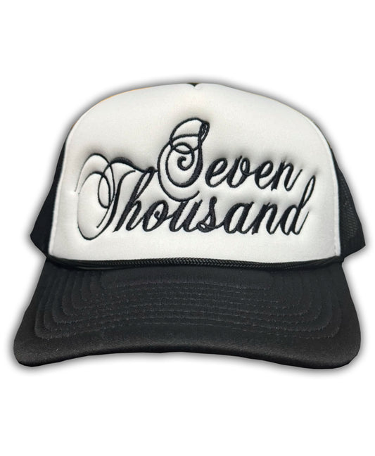 White/Black Trucker hat